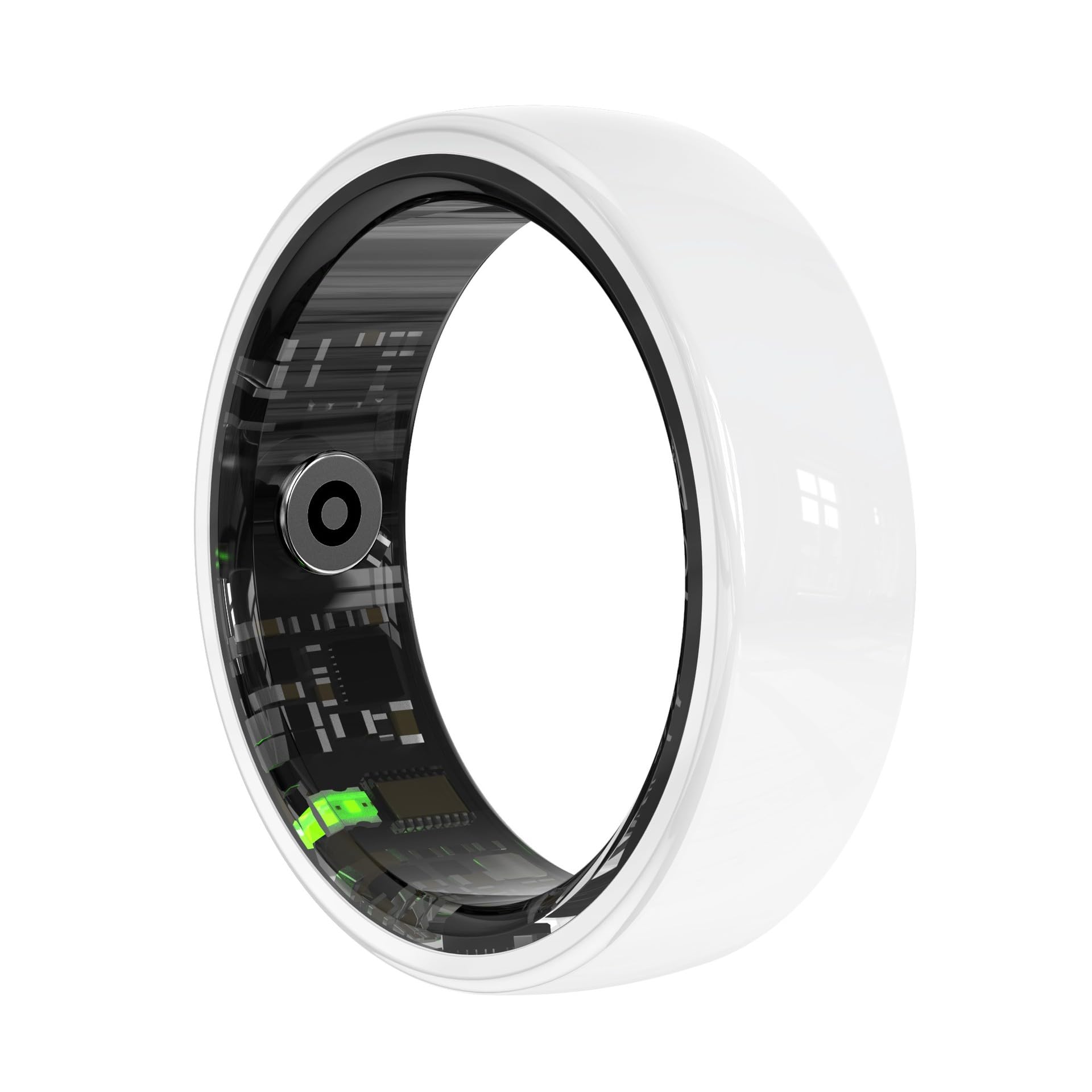 Diyeeni Smart Health Ring Fitness Tracker, Waterproof Activity Tracker with Sleep Monitoring, Step Recording, Smart Ring for Women & Men, App for Android for IOS