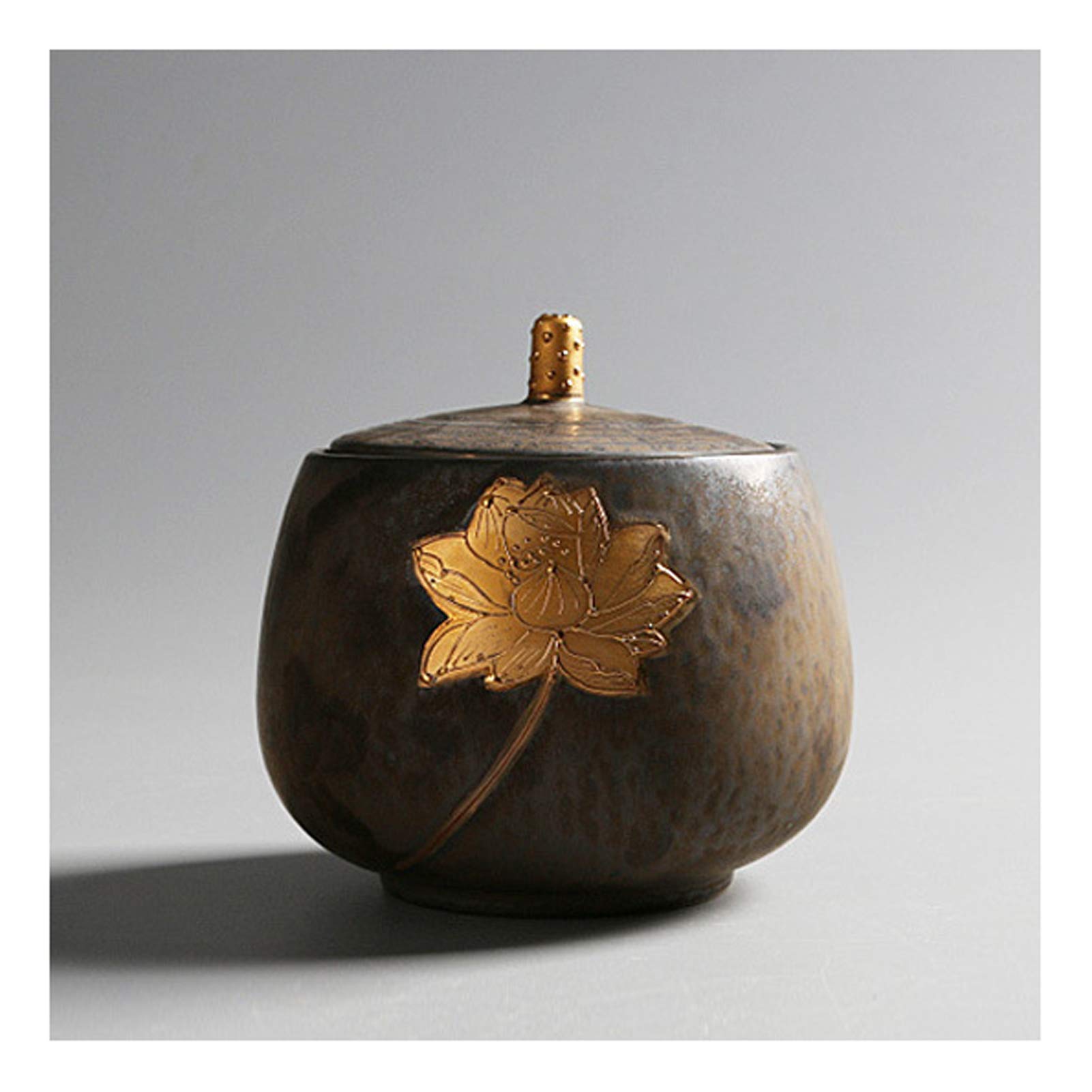 Cremation Urns, Ceramics Adult Human Memorial Ashes Funeral Urn Handcrafted,Urns for, Pet Ash, Coffin, Sealed Ceramic(A2)