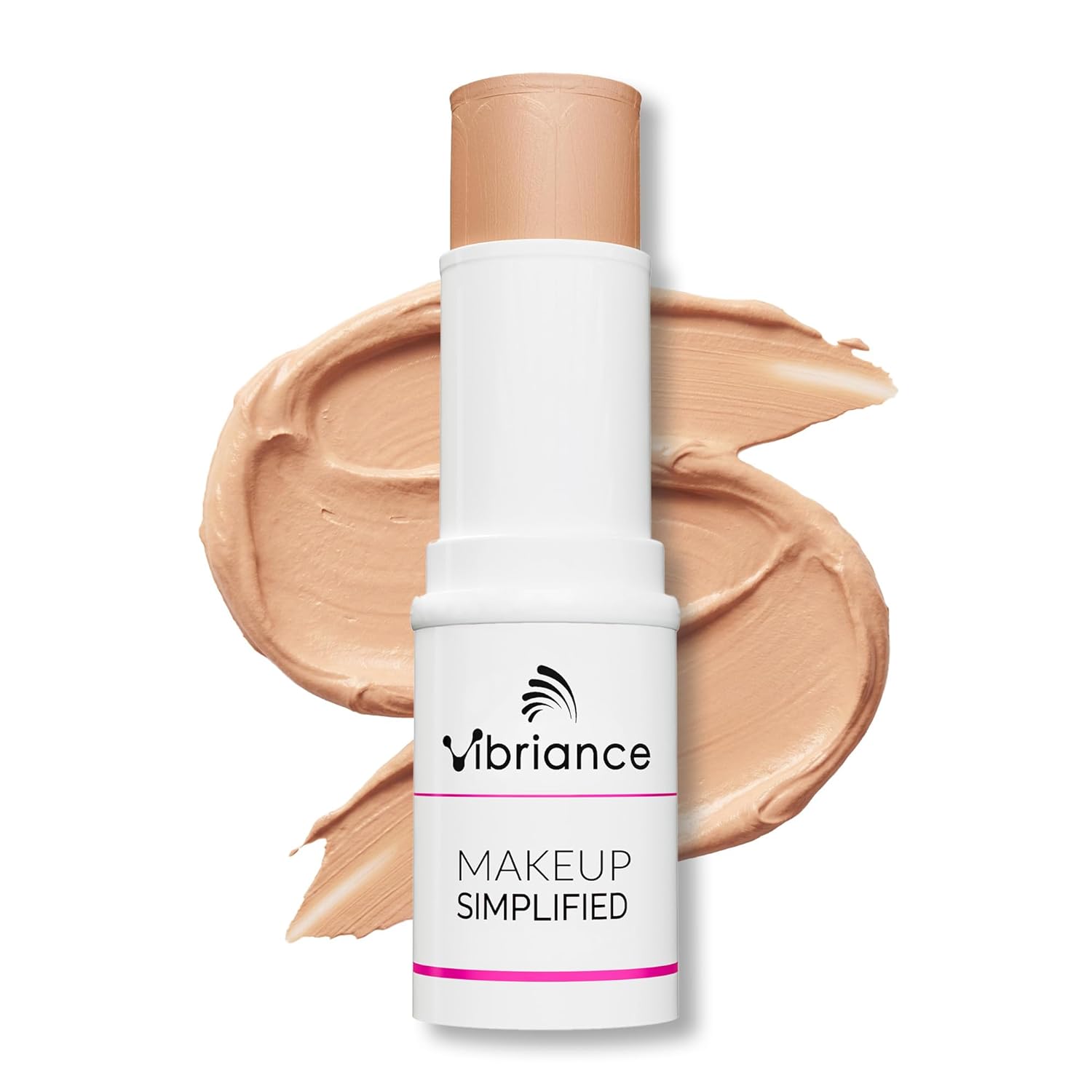 Vibriance Complexion Sticks - Foundation for Mature Skin - Sheer, Buildable Coverage Face Makeup Foundation for Older Women - 3-in-1 Base, Contour, Concealer - Natural Beige