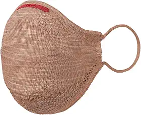 Máscara Fiber Knit AIR + 30 Filtros de Proteção + Suporte 3D (Rosê, M)