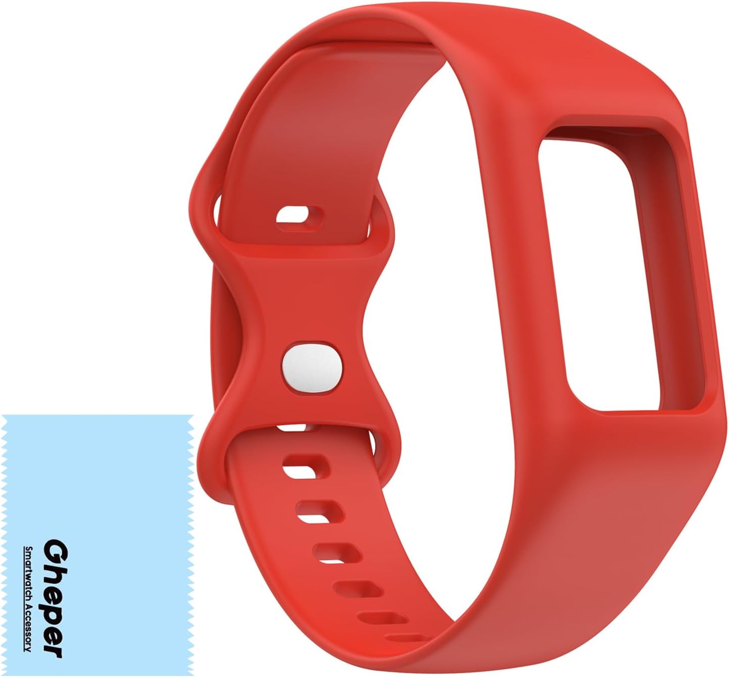 Soft Watchband Compatible with Fitbit Charge 6, Charge 5, Charge 4, Charge 3/3SE Silicone Wristband All-round Protective Band Replacement Strap