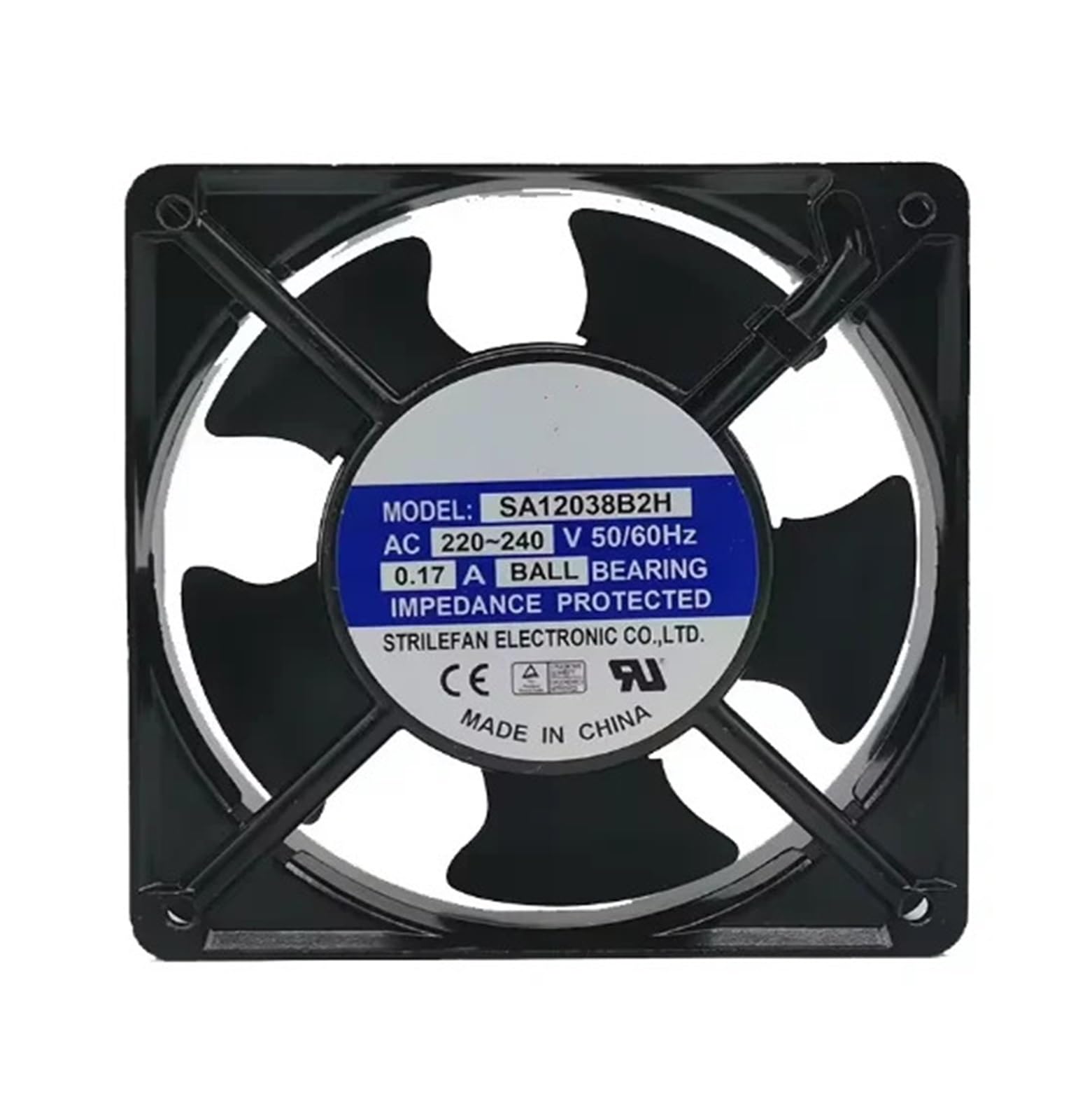 Ventilador SA12038B2H para evitar sobrecalentamiento en sistemas mecánicos