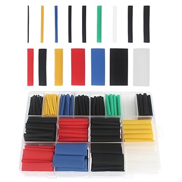 580 Pcs Heat Shrink Tubing Kit, 21 Ratio Adhesive Lined