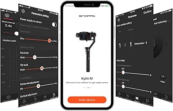 Amazon | SNOPPAメーカ直営店 Kylin-M三軸カメラジンバル 一眼レフ