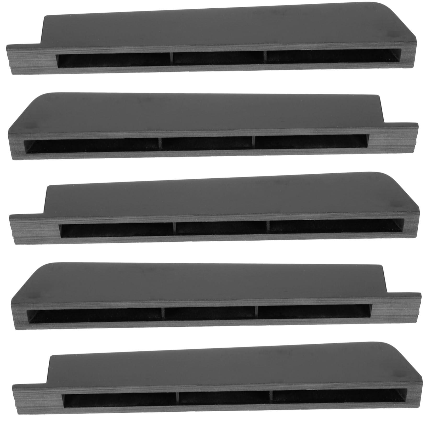 TOYANDONA 20piezas para Piano Unidades De Teclas Negras Brillantes Accesorios para Reparación De Instrumentos