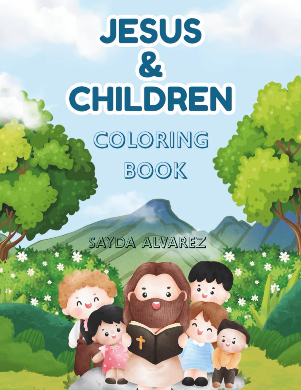 JESUS & CHILDREN: COLORING BOOK