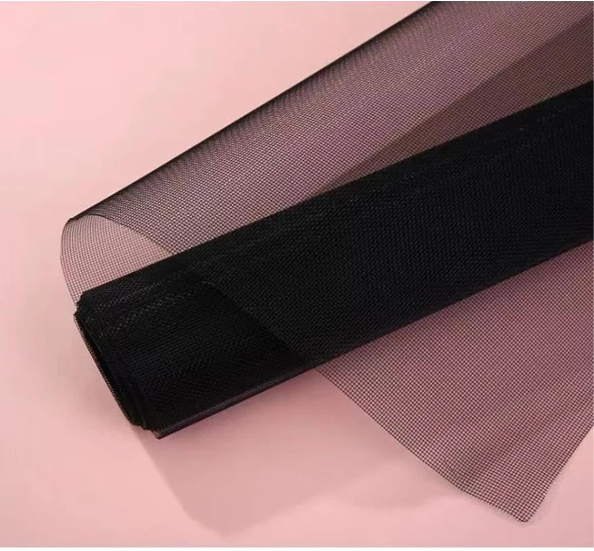 Polyester Fiber Window Screen Mesh Replacement, Adjustable Flexible Door Mesh for Home Windows Patio Porch Sliding Doors, 79x197 Inch