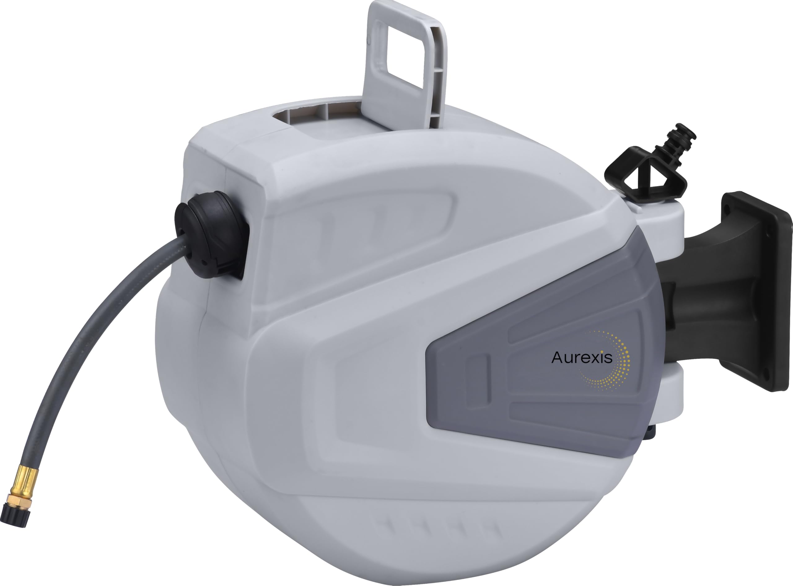 Druckluftschlauch-Aufroller, 15m Länge, 3/8 Zoll, Automatische Aufrollfunktion, Wandmontage