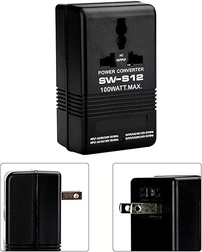 Miniatura 6 de Convertidor de voltaje de amplio rango Transformador de voltaje 110V120V Convertidor de corriente de doble canal Paso hacia arriba o bajar a