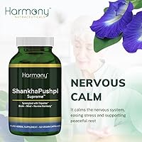 Vista 8 de ShankhPushpi Supreme - Medicina ayurvédica Harmony Nutraceuticals para apoyar el cerebro, la mente y los nervios