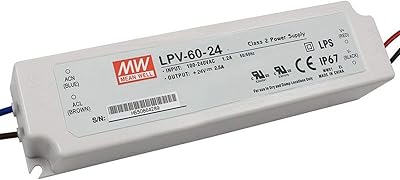 Taiwan meanwell LPV-60-24 60W 24V2.5A switching power supply protection LED power supply voltage