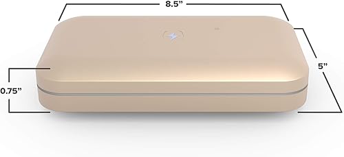 Miniatura 43 de PhoneSoap 3.0 - Sanitizador de rayos UV y cargador universal para teléfono Blanco,Negro -,Oro,Orquídea,bígaro,Plateado,Aqua 3.0,negro
