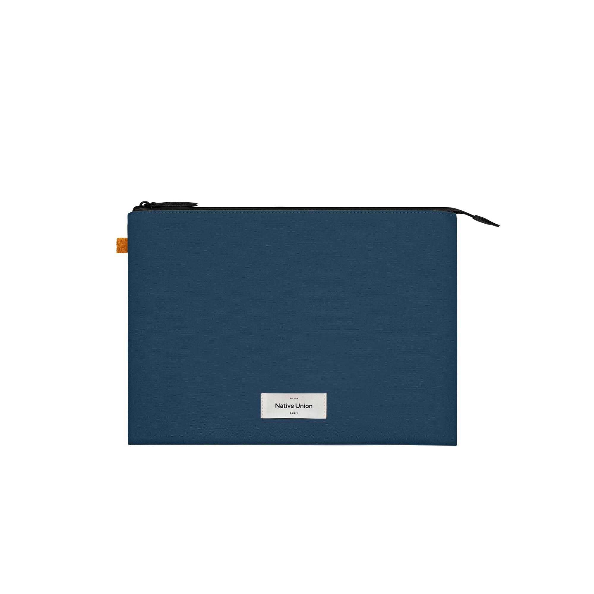 Native Union W.F.A MacBook Sleeve 14" – Étui Minimaliste Fin en matériaux recyclés avec Protection 360 degrés – Compatible avec MacBook Pro 14” M4 (2024), MacBook Air 13” – Bleu Marine