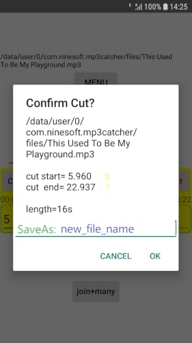 mp3 Cut Join – vue 4