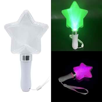 Amazon.co.jp: コンサートライト ペンライト 星型 15色/24色