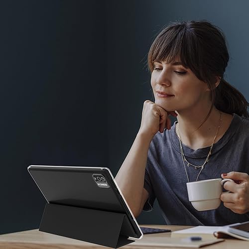 Miniatura 8 de Tablet Android 15 de 10 pulgadas, 12GB RAM+64GB ROM+1TB expandible, tabletas 2 en 1 con teclado/estuche/ratón/lápiz óptico, procesador de cuatro