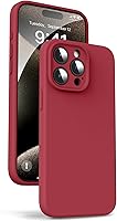Vista 33 de Funda Supdeal de silicona líquida para iPhone 14 Pro Max - [Protección completa de la cámara] [Forro de microfibra suave antiarañazos] Funda