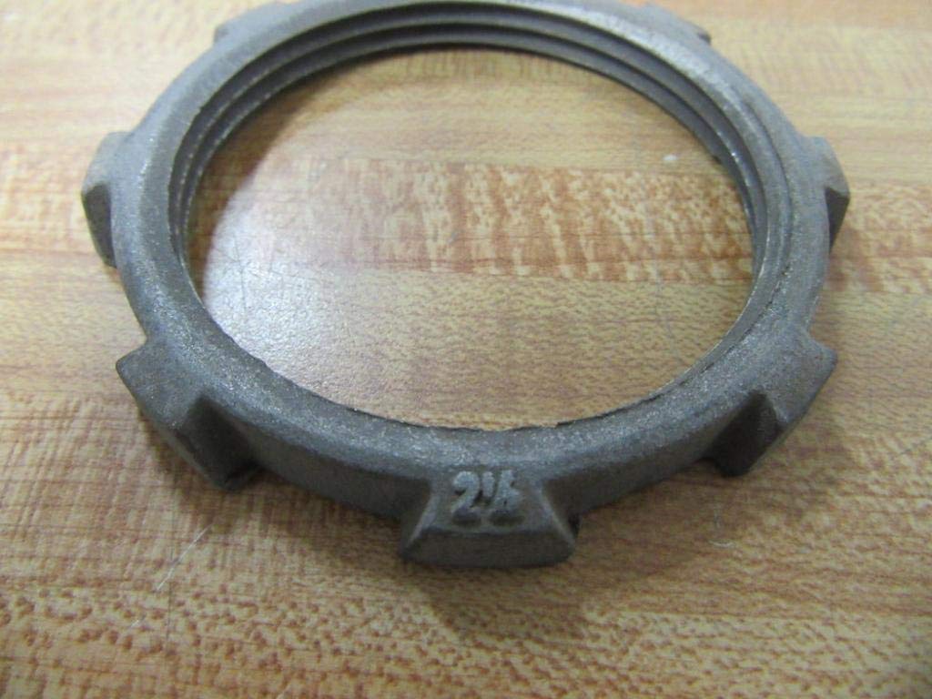 Generic 2-1/2" Malleable Iron Locknut (Pack of 7)