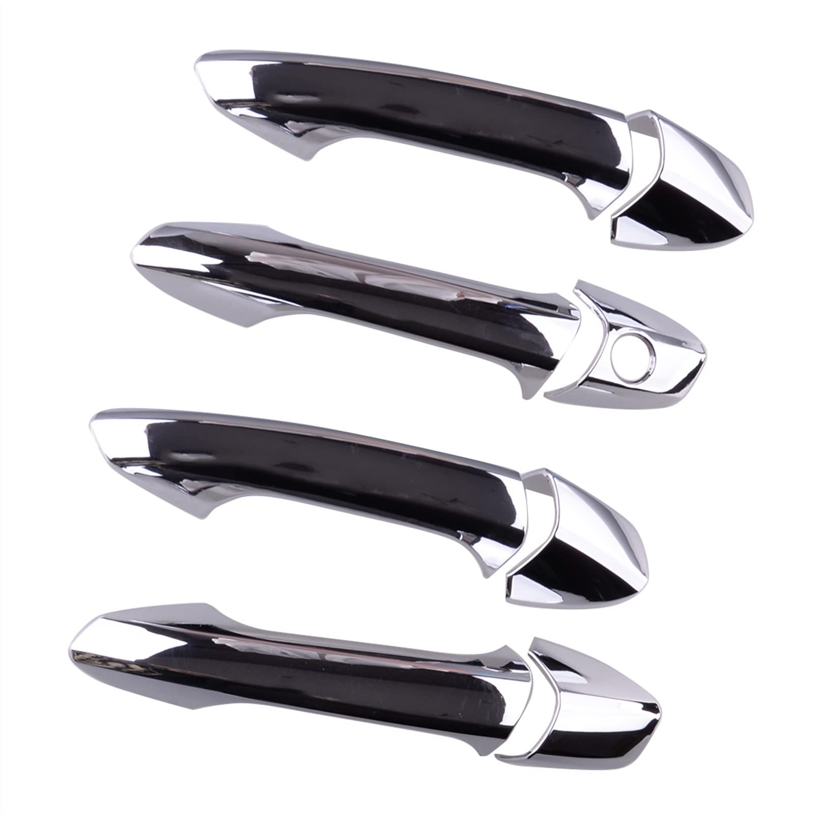 Rinkteea One Color Exterior Car Door Handle For Benz W246 W204 W212 X204 W166 W117 Car Exterior Door Handle Cover Trim Cap Kit Fit