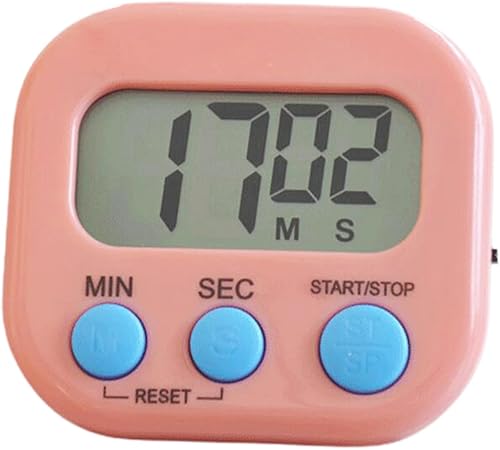 Miniatura 8 de Temporizador de cocina Digital Visual Temporizador Magnético LCD Digital Cuenta Regresiva Cronómetro Portátil con Soporte Cocinar Hornear Deportes