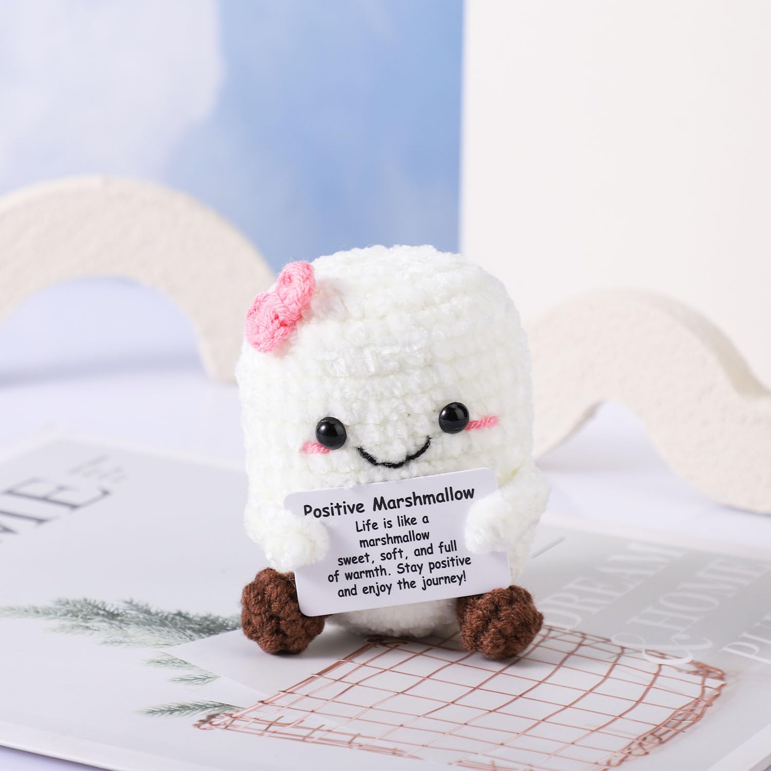 Amazon.com: TOYMIS Positive Marshmallow, 3.15 Inch Emotional