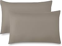 Vista 71 de Southshore Fine Linens® - Vilano® Springs - Par de fundas de almohada plisadas, color verde azulado, estándar (Queen)