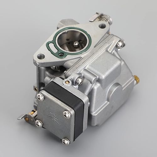 Miniatura 3 de Carburador para motores fueraborda TohatsuNissan 9.9HP 15HP 18HP 2 tiempos, barco Modelo de motor M9.9D2 M15D2 M18E2, parte No.3G2-03100-012345