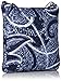 Vera Bradley Women's Cotton Triple Zip Hipster Crossbody Purse, Indio, One Size