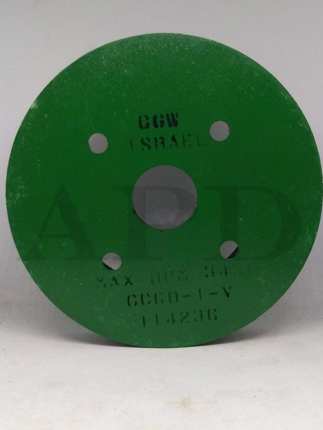 1/パック CGW 34949 プレートマウントツールルームホイール グリーン S/C 6インチ X 4インチ X 1インチ GC-