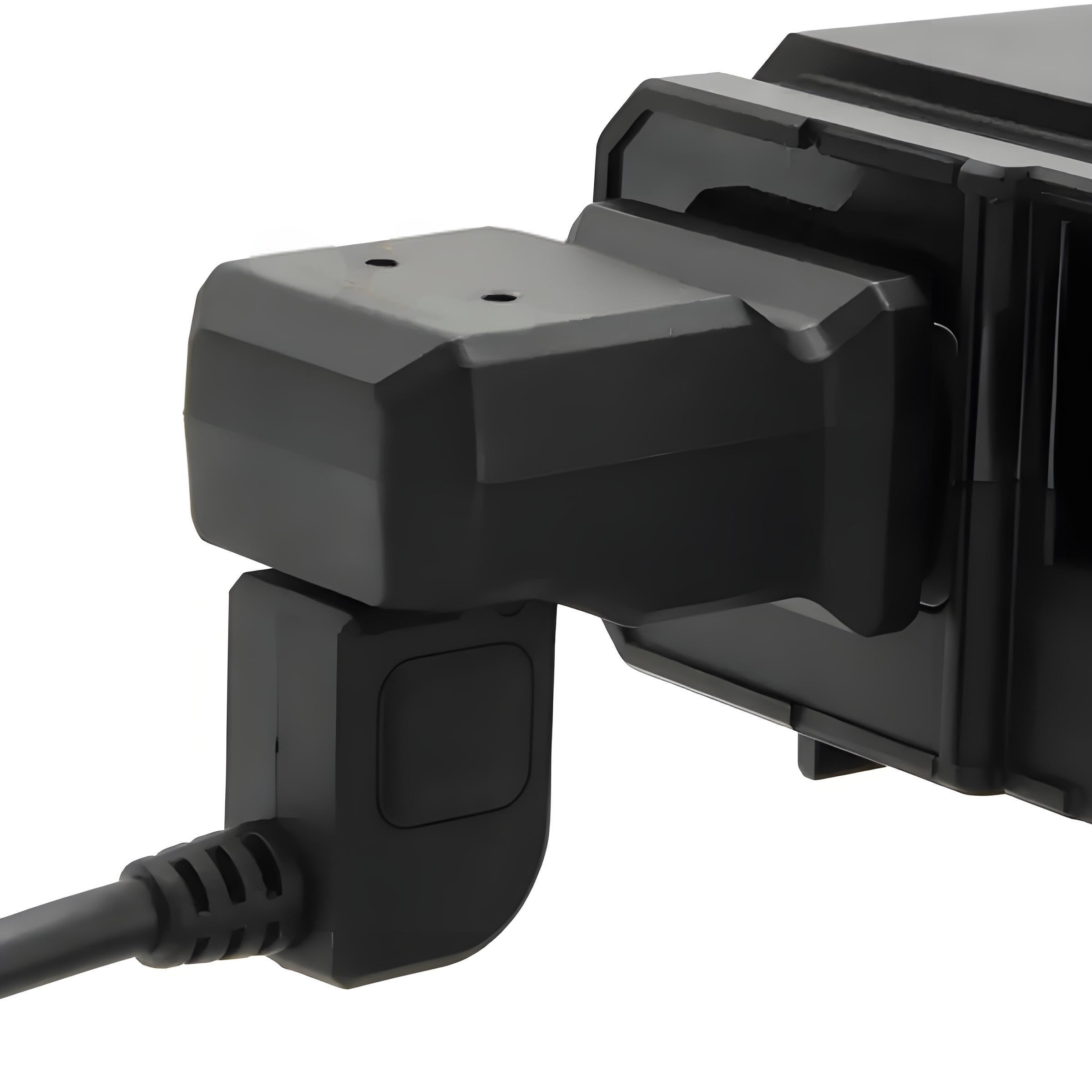 SM-BTE60 Adapter für BT-E6000/BT-E6001/BT-E6010 Akkus - Off-Bike Ladezubehör funktioniert mit Shimano Steps EC-E6000/EC-E6002/EC-E6010 E-Bikes, Plug-and-Play-Design