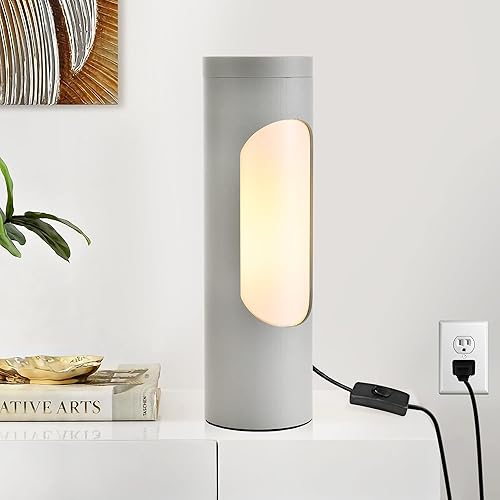 LEDIARY Lámpara kosher, lámpara de lectura para shabbos, lámparas de mesa plateadas y luz nocturna para sala de estar, dormitorio, bombilla T10