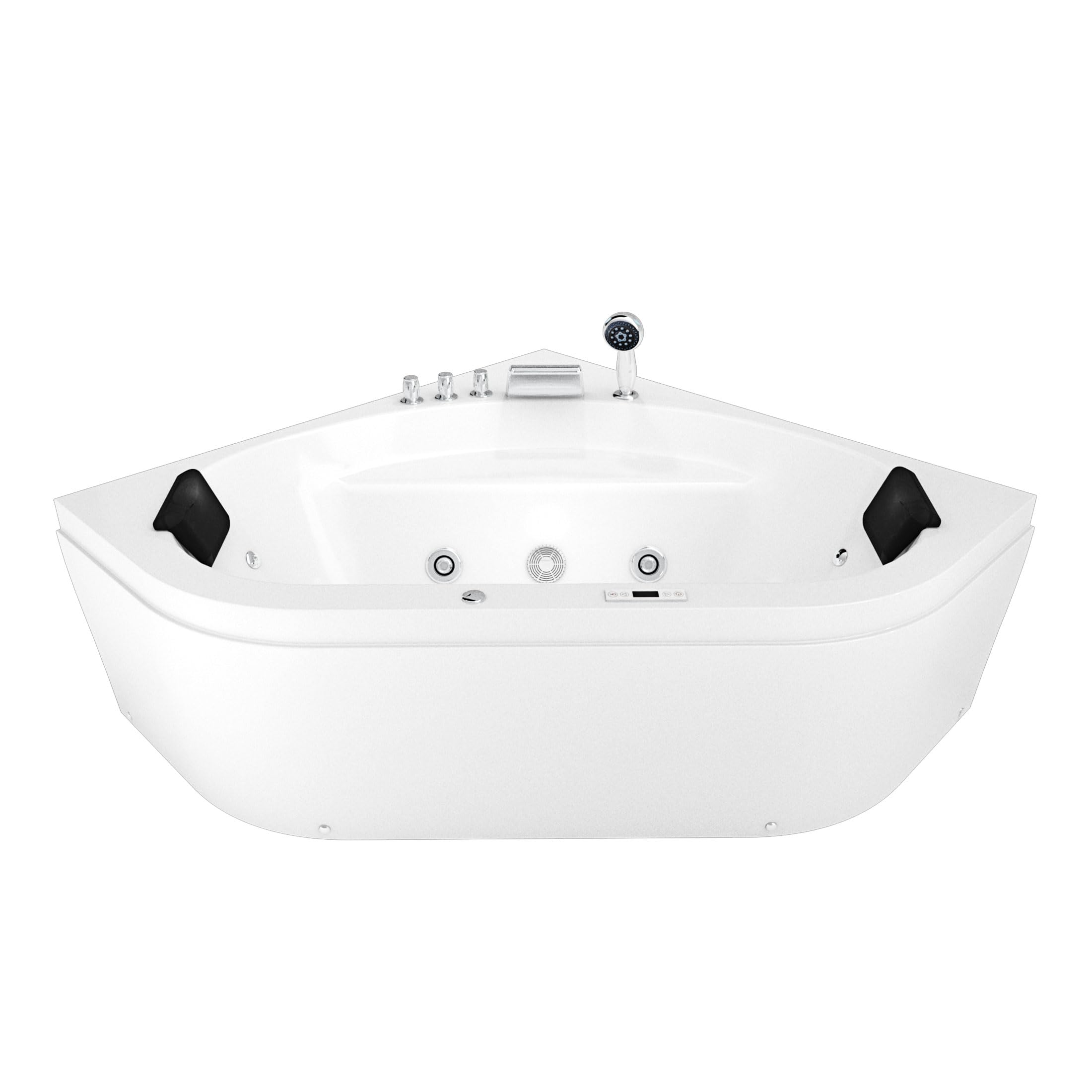 AcquaVapore Whirlpool-Badewanne Eckwanne 140x140cm – W20H-ALL