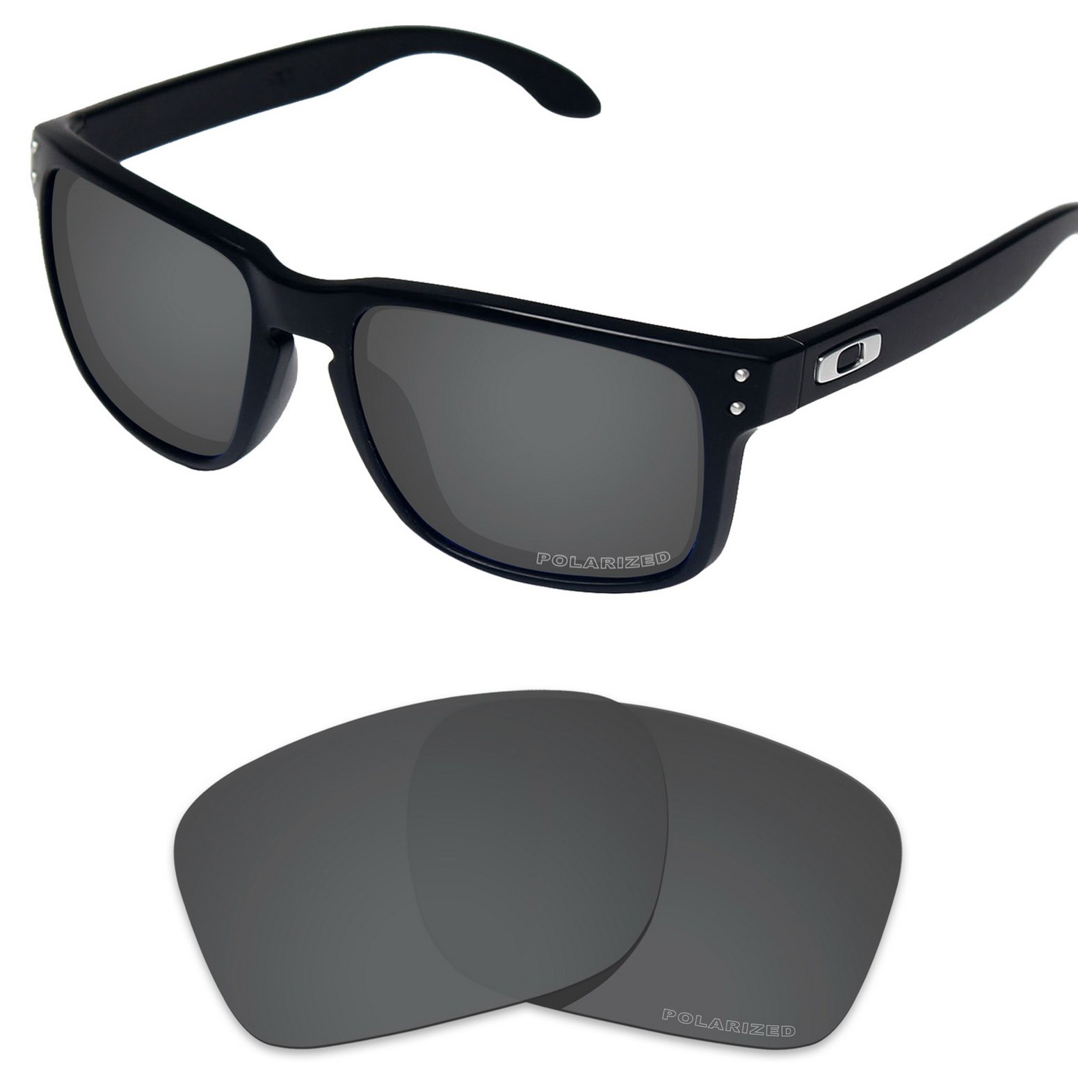 TintartPerformance Lenses Compatible with Oakley Holbrook OO9102 | Holbrook Asian Fit(AF) OO9244 Polarized Etched