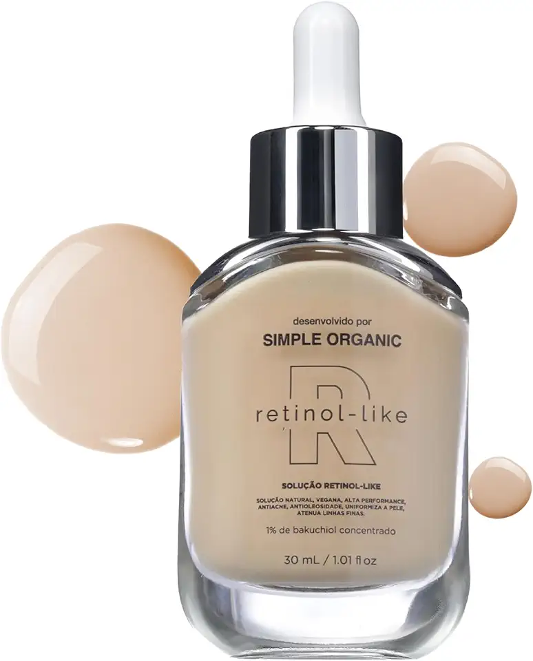 Solução Retinol-Like 30ml Simple Organic