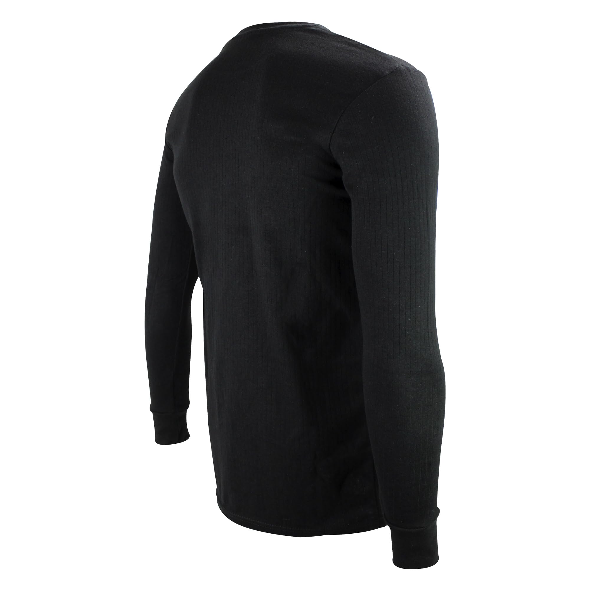 THMO - 2 Pack Kids Thermal Top with Long Sleeve | Base Layer Underwear Top (Black (X2), 7-8 Years)