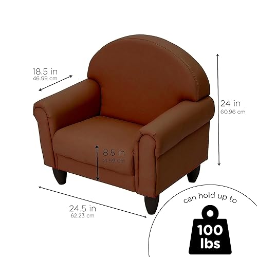 Miniatura 138 de Children's Factory As We Grow CF805-196 - Silla para niños pequeños, color rojo, asiento flexible para guardería o preescolar, silla de lectura para