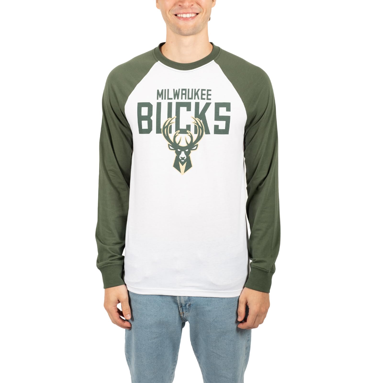 Ultra GameNBA Men's Super Soft Raglan Baseball T-Shirt