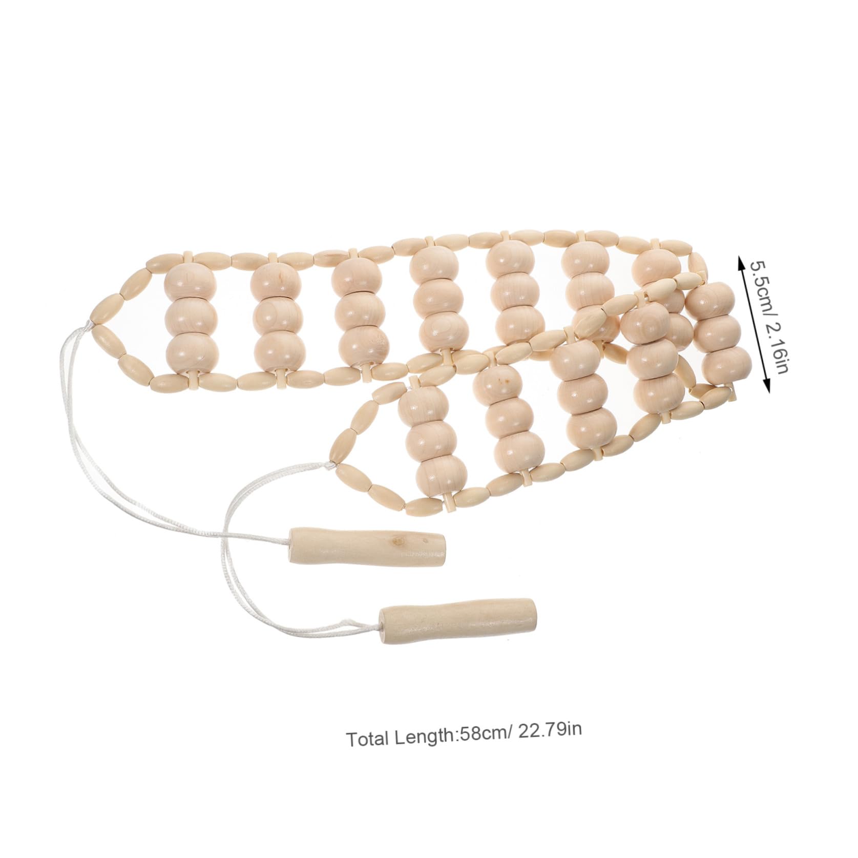 Outils de Massage en Bois Accessoires Portatifs pour Soulager la Fatigue et Apaiser le Corps Ensemble de 6 pour Travail de Bureau Prolongé pour Hommes et Femmes