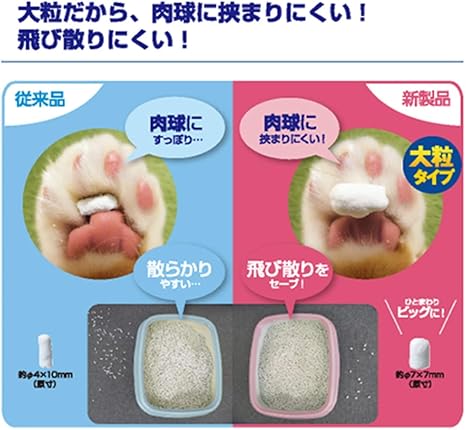 Amazon Amazon限定ブランド Lcp ニオイをとる紙の猫砂 10l 3袋 ケース販売 Lcp ペット用品 通販