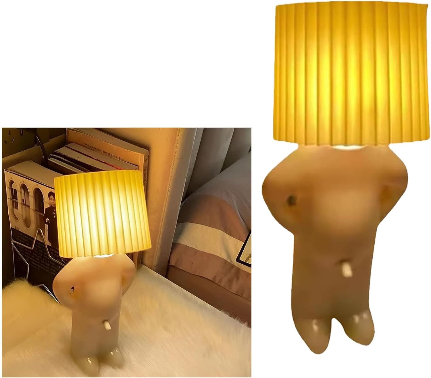 Amazon.co.jp : Shy Naughty Boy Creative Desk Lamp, ナイトライト