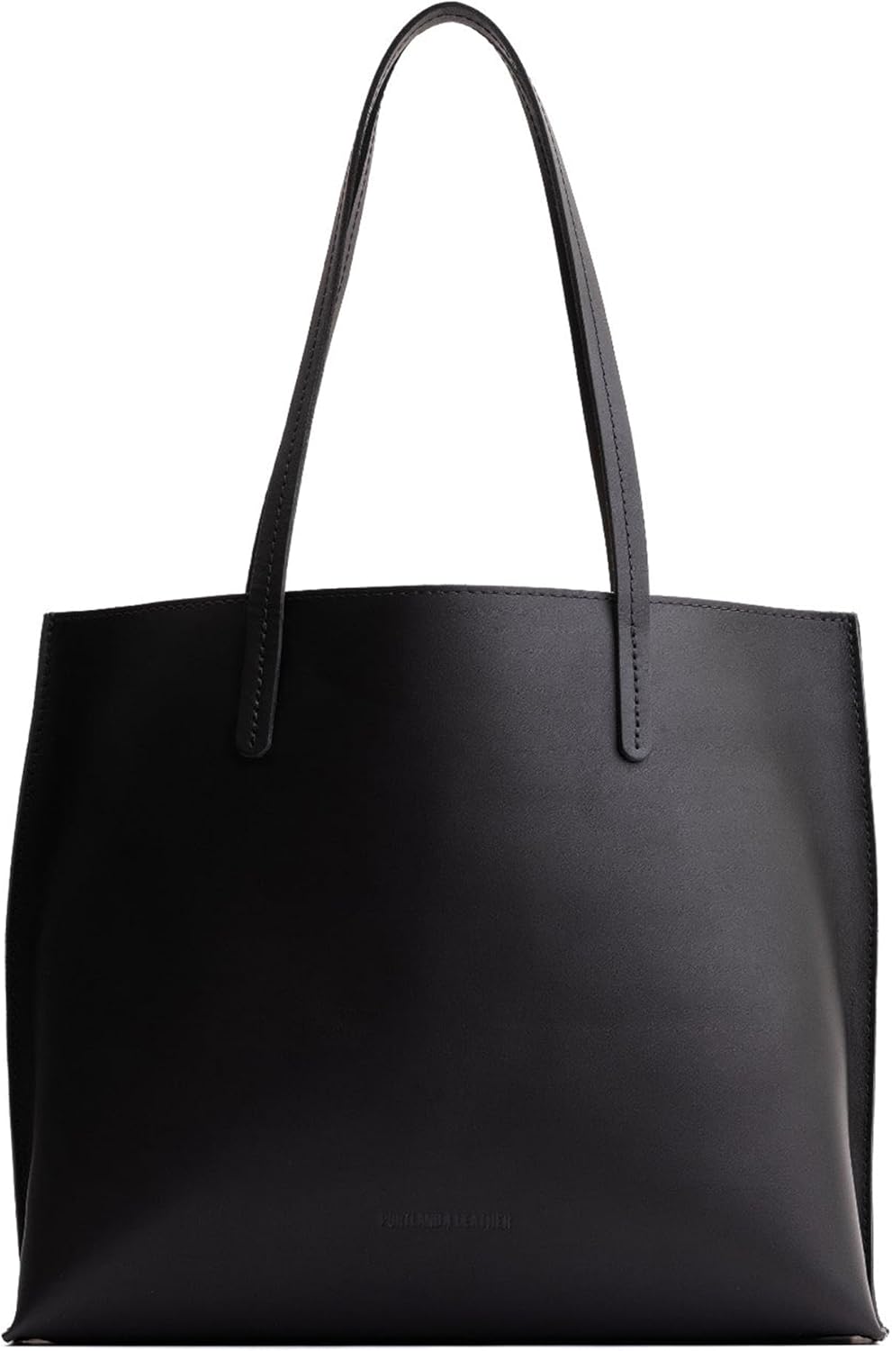 Portland Leather Goods August Tote – Handmade from the Finest Full-Grain Hides – Large Interior Pocket & Interior Key Loop