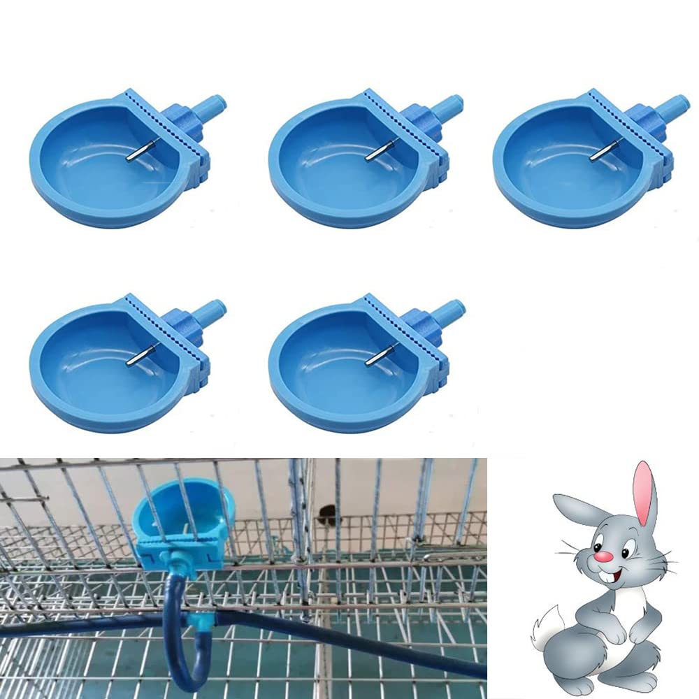 CJ Farms-Rabbit Automatic Water Bowl Drinking Water Accessories Equipment Set of 5 (B0BSLJJ8SD) Amazon Price History, Amazon Price Tracker