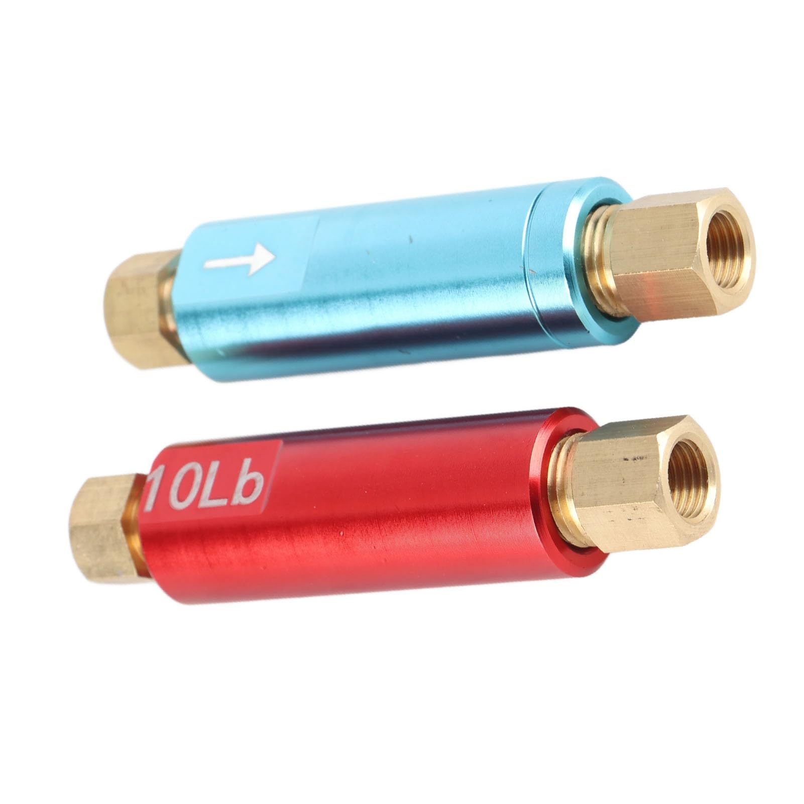 2pcs Valve Résiduelle Métal Frein Résiduel Pression Clapet Anti-retour Universel pour les Voitures de Course