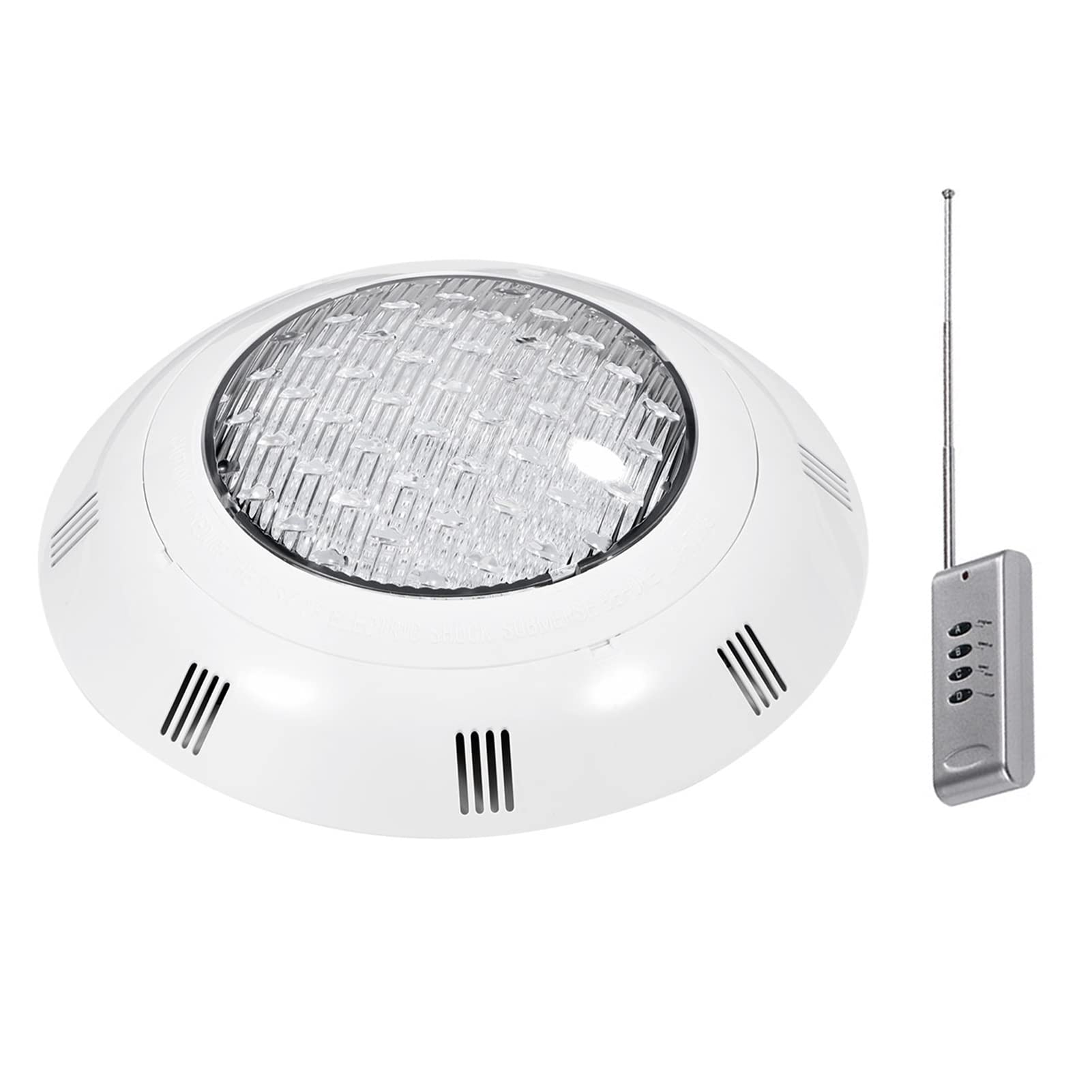 Muiltvoe 12V 360 LED RGB Multi Color Underwater Swimming Pool Bright Light with Remote Control