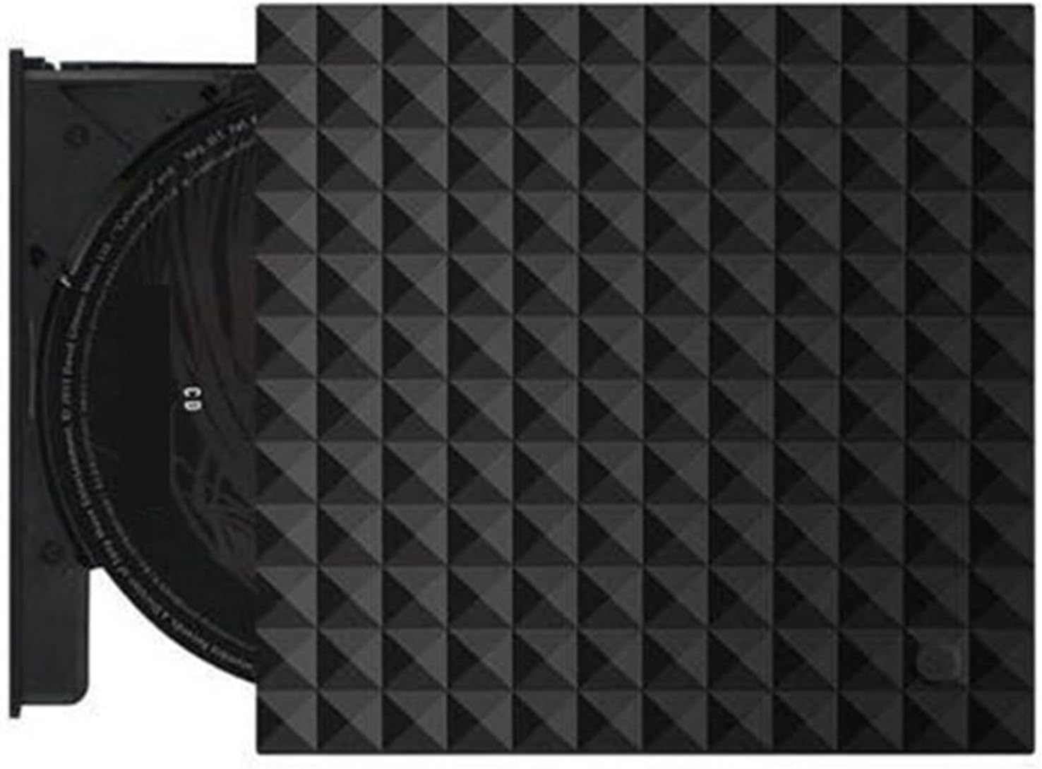 USB3.0エンボス加工3Dダイヤモンドパターン外部DVDバーナー光学ドライブ、デスクトップおよびノー​​トブック用