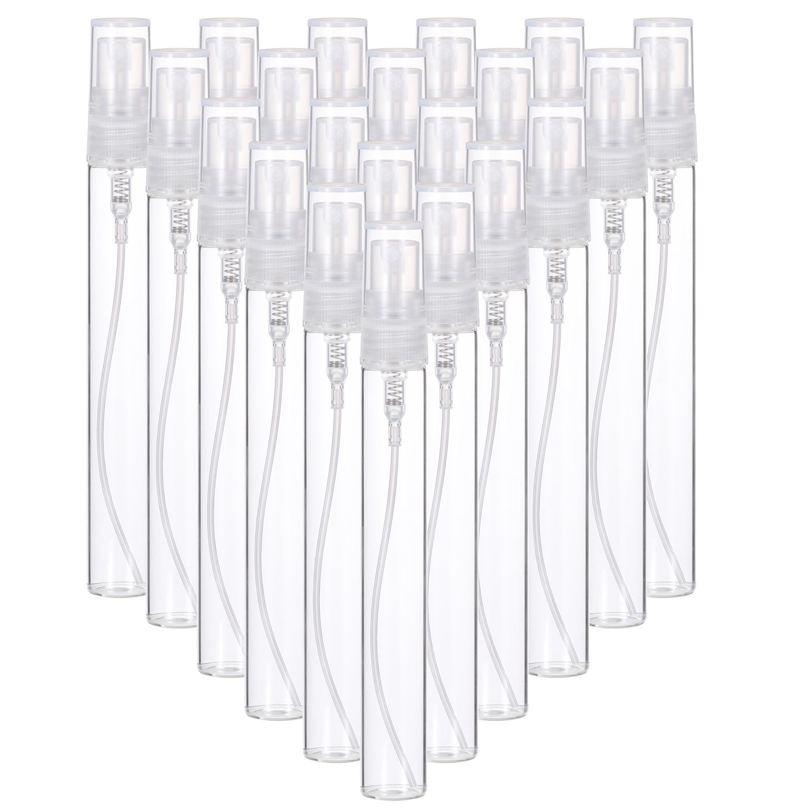 Flacons de échantillon de parfum en verre vide 10 ml avec bouteille spray rechargeable
