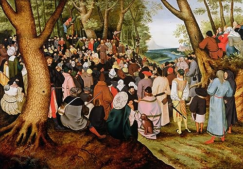 Tableau Paysage Pieter Brueghel le Jeune Poster Impression Art Mural Salon Chambre 60x90cm