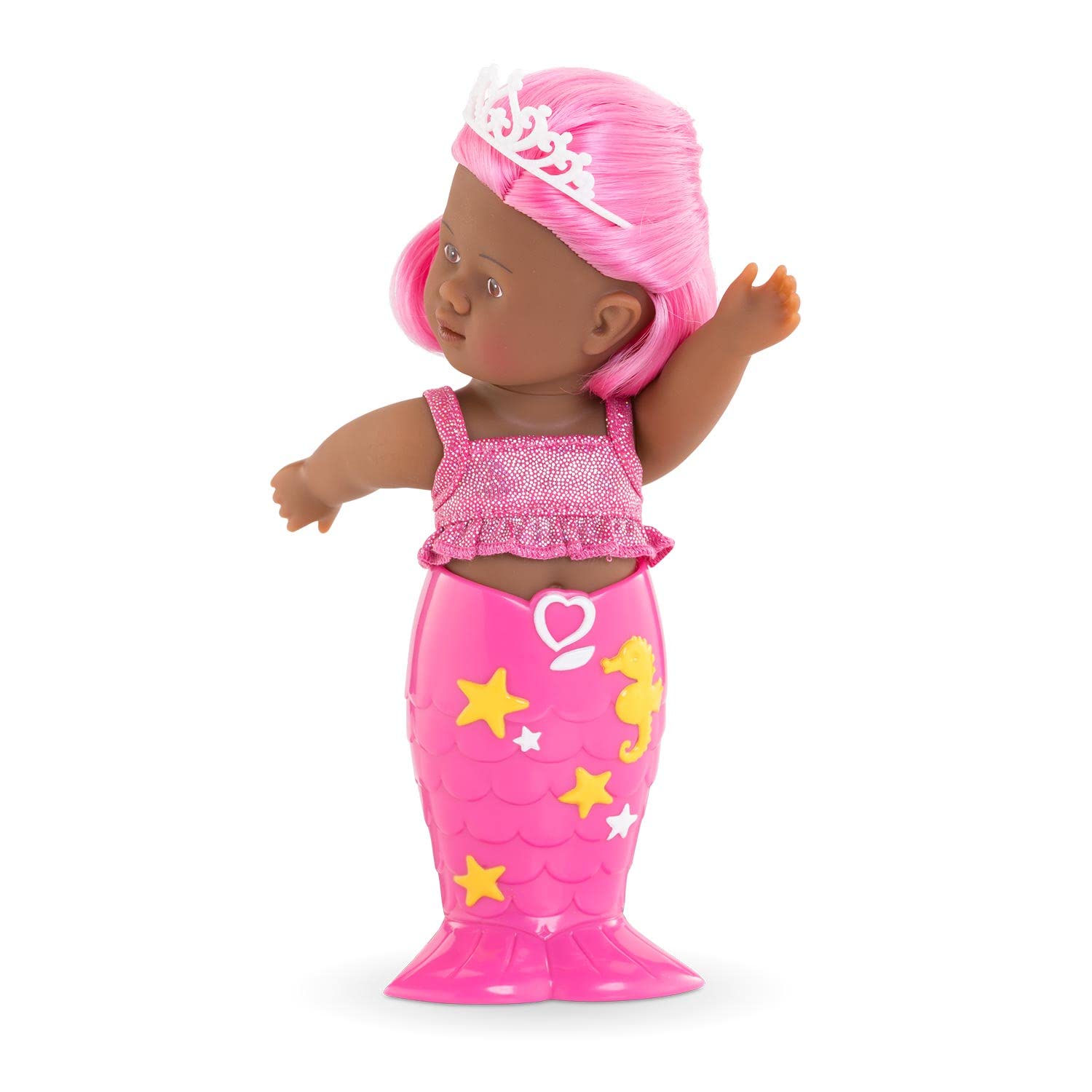 Corolle - MES Minis Sirene, Mini Sirena Mellia, 20cm, a Partire da 3 Anni, 9000240090
