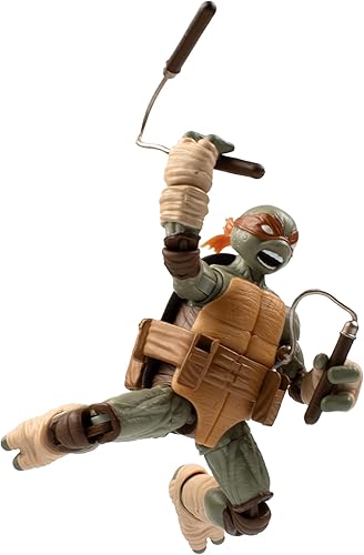 Miniatura 2 de Teenage Mutant Ninja Turtles BST AXN v2 IDW Inspirado Michelangelo Figura de acción de 5 pulgadas y edición limitada IDW Michelangelo Comic Book