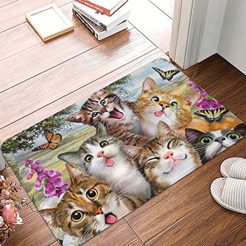 Paillasson chat mignon pour embellir votre entrée extérieure et chambre - 2